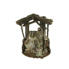 Sagrada Família Na Casinha De Madeira 24cm | Formosinha